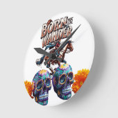 Wall Artでスタイルを解放 ラウンド壁時計 (傾斜)