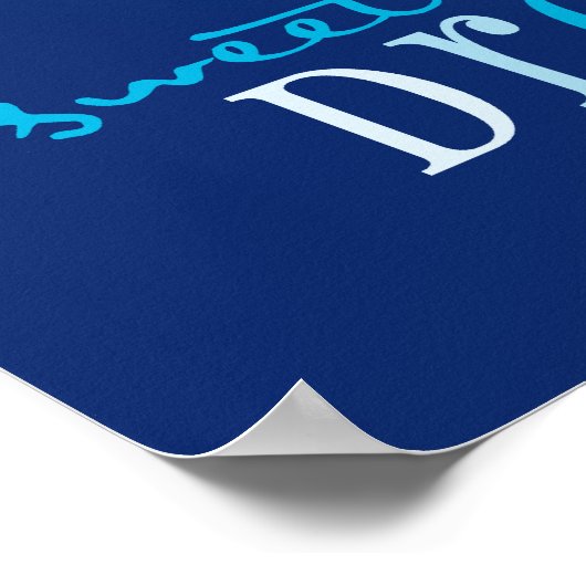 WALL ART :：フクロウ – 甘い夢2 ポスター (角)