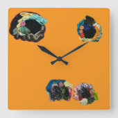Wall Art & Décor > Clocks スクエア壁時計 (正面)