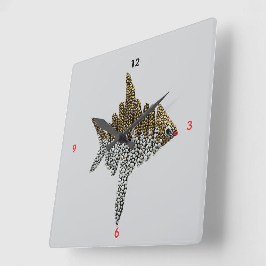 Wall Art & Décor > Clocks スクエア壁時計 (傾斜)