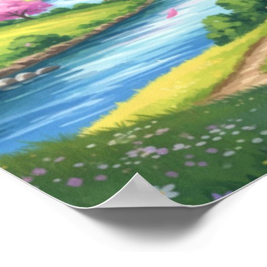 Wall art. Dream Village ポスター (角)