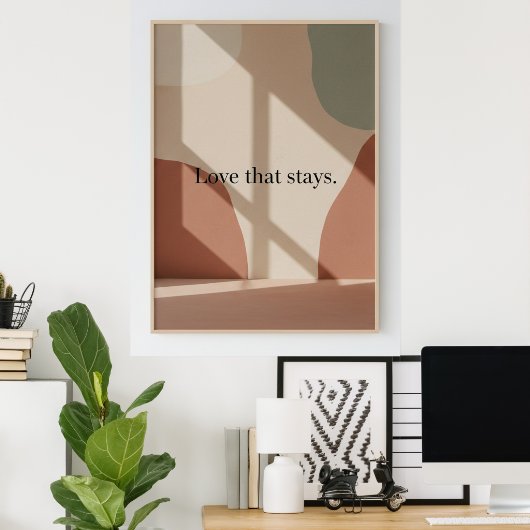 Wall Art-Eternal love ポスター (ホームオフィス)