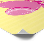 WALL ART :: flutterby butterby butterfly 2 ポスター (角)