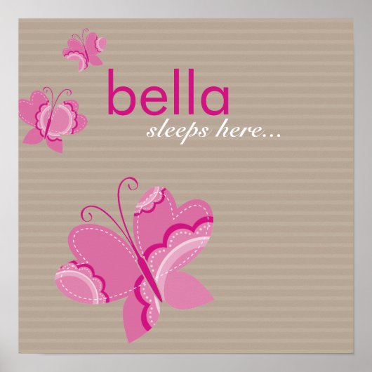 WALL ART :: flutterby butterflight 5 ポスター (正面)