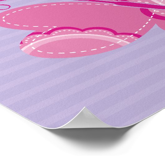 WALL ART :: flutterby butterfly 3 ポスター (角)