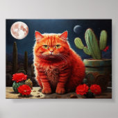 Wall Art for Cat Lovers ポスター (正面)