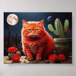 Wall Art for Cat Lovers ポスター