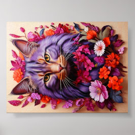 Wall Art for Cat Lovers ポスター