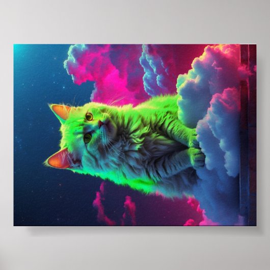 Wall Art for Cat Lovers ポスター (正面)