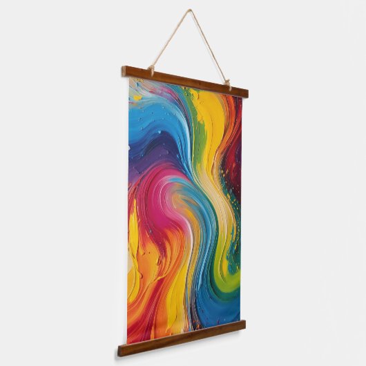 Wall Art of Color 絵画 Mix's 吊り下げ型タペストリー (傾斜あり)