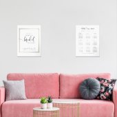 Wall Art Sets WELCOME & Seating plan Bridal Shower (リビング)