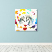 Wall art StyledByTrrealコレクション キャンバスプリント (インサイチュ (ウッドフロア))