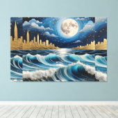 Wall art StyledByTrrealコレクション キャンバスプリント (インサイチュ (ウッドフロア))