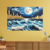 Wall art StyledByTrrealコレクション キャンバスプリント (インサイチュ (リビング))