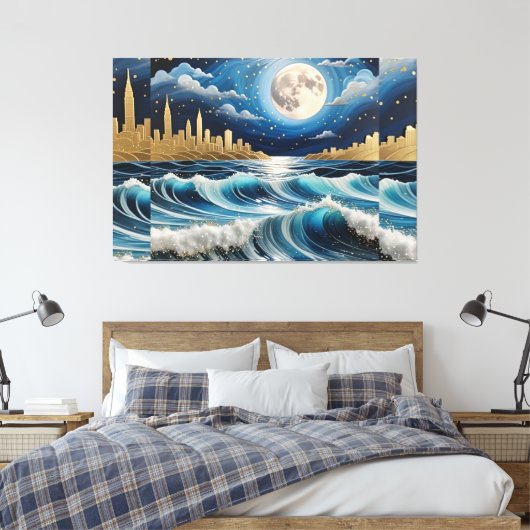 Wall art StyledByTrrealコレクション キャンバスプリント (インサイチュ (寝室))