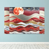 Wall art StyledByTrrealコレクション キャンバスプリント (インサイチュ (ウッドフロア))