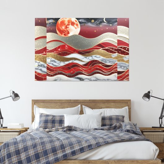 Wall art StyledByTrrealコレクション キャンバスプリント (インサイチュ (寝室))