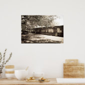 Wall at Colonial Park Cemery (Aged)ポスター ポスター (キッチン)