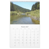 Wall Calendar 2026 Richardson Grove - Single Sheet カレンダー (1月 2027)