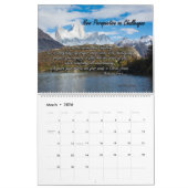 Wall Calendar 2026 with English Bible Verses カレンダー (3月 2026)