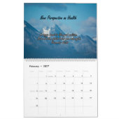 Wall Calendar 2026 with English Bible Verses カレンダー (2月 2027)