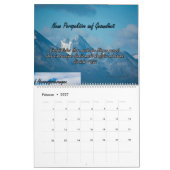 Wall Calendar 2026 with German Bible Verses カレンダー (2月 2027)