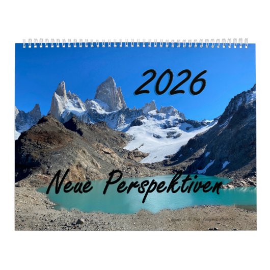 Wall Calendar 2026 with German Bible Verses カレンダー (カバー)