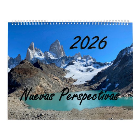 Wall Calendar 2026 with Spanish Bible Verses カレンダー (カバー)