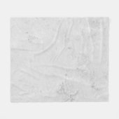 Wall cement stone clean texture フリースブランケット (正面(横))
