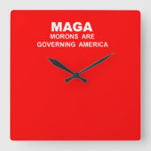 Wall Clock スクエア壁時計 (正面)