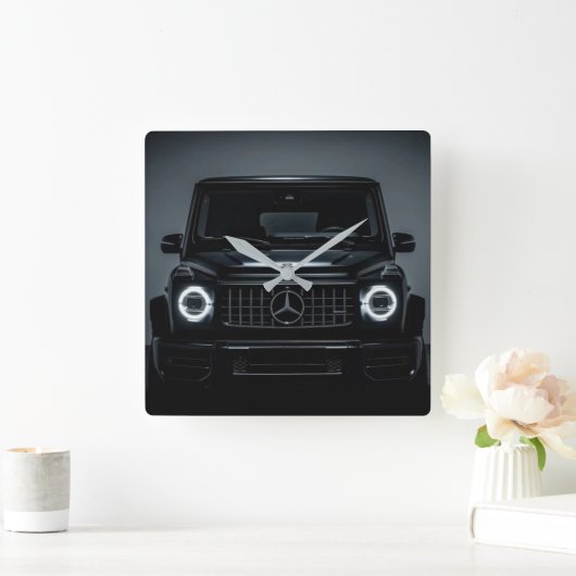 Wall Clock スクエア壁時計 (ホーム)