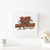 Wall Clock スクエア壁時計 (ホーム)