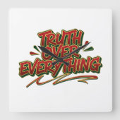 Wall Clock スクエア壁時計 (正面)