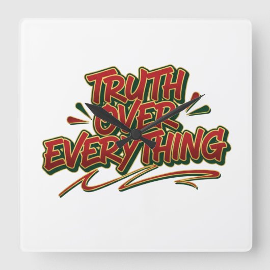 Wall Clock スクエア壁時計 (正面)