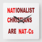 Wall Clock スクエア壁時計 (正面)