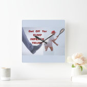 Wall Clock スクエア壁時計 (ホーム)