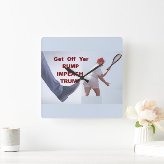 Wall Clock スクエア壁時計 (ホーム)