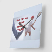 Wall Clock スクエア壁時計 (傾斜)