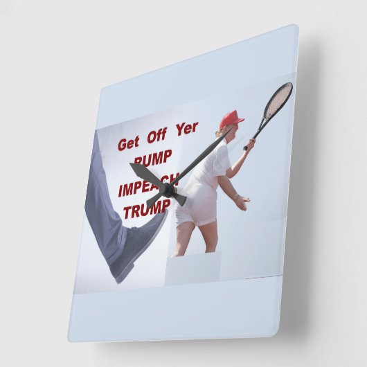 Wall Clock スクエア壁時計 (傾斜)