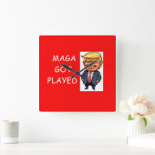 Wall Clock スクエア壁時計 (ホーム)