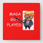 Wall Clock スクエア壁時計 (正面)