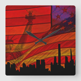 Wall Clock スクエア壁時計