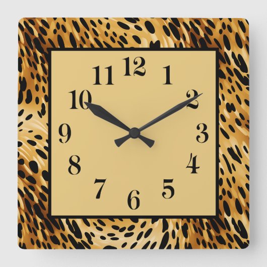 Wall Clock スクエア壁時計 (正面)