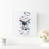 Wall Clock. スクエア壁時計 (ホーム)