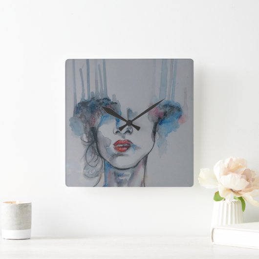 Wall Clock スクエア壁時計 (ホーム)