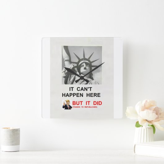 Wall Clock スクエア壁時計 (ホーム)