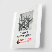 Wall Clock スクエア壁時計 (傾斜)