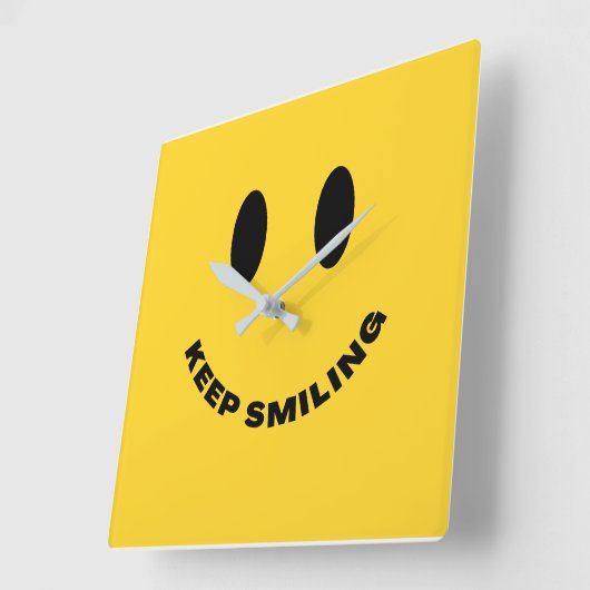 Wall Clock スクエア壁時計 (傾斜)