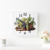 Wall Clock スクエア壁時計 (ホーム)