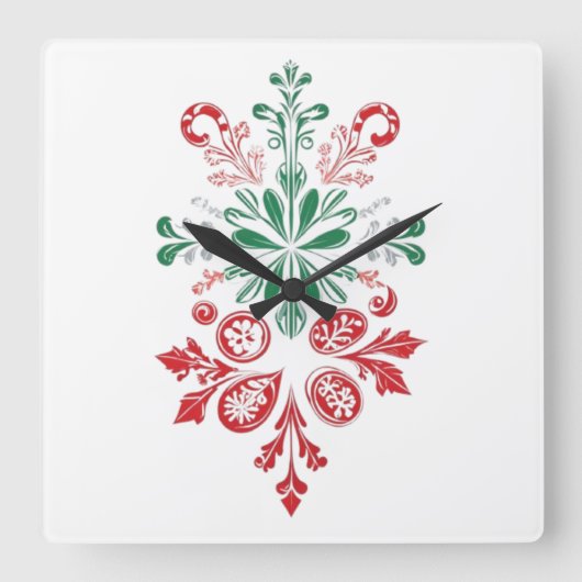 Wall Clock スクエア壁時計 (正面)